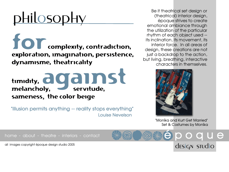 Design Philosopy of Epoque Design Studio